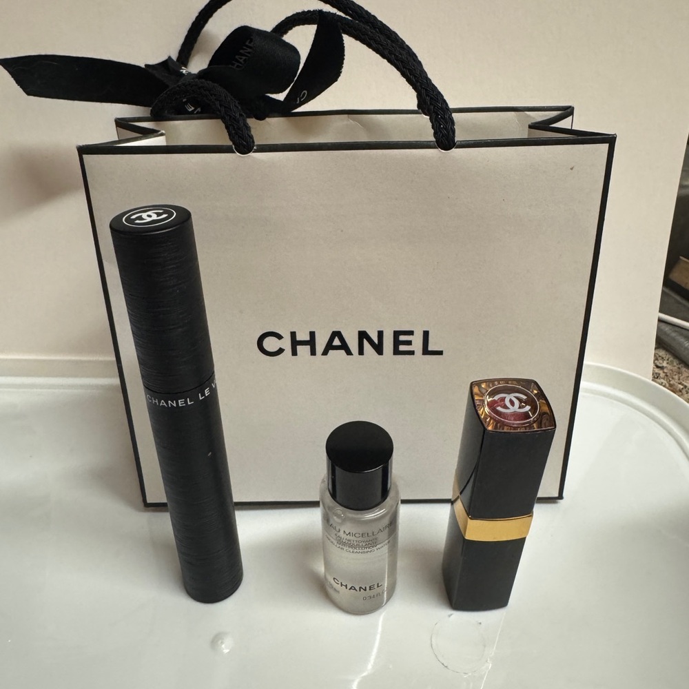Chanel Makeup Set with Gift Bag